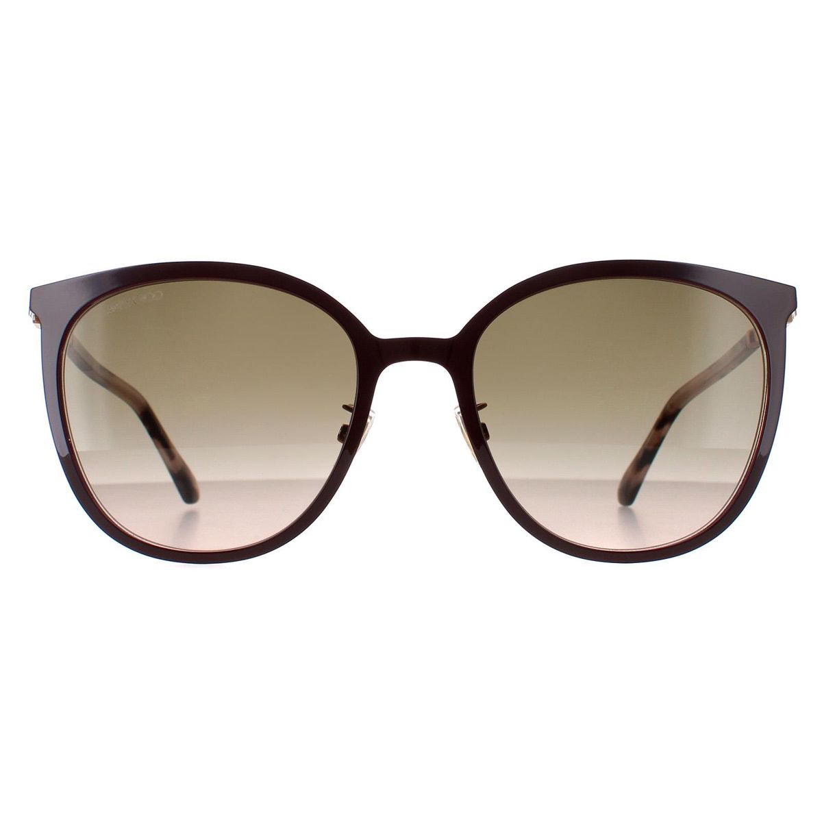 Cat-Eye Sonnenbrille mit Farbverlaufsgläsern