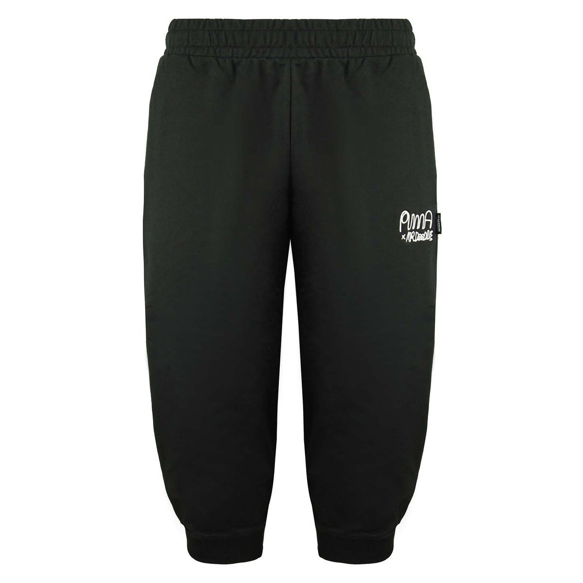 Puma x Mr. Doodle Stretch Taille 3/4 Joggers Black Womens Trackhose 531019 01