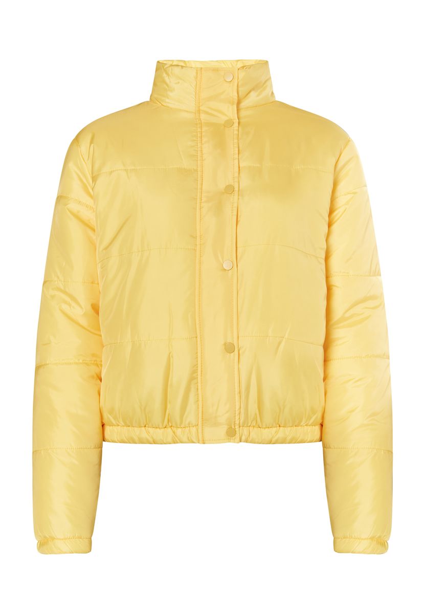 Mymo Leicht wattierte Blousonjacke Damen Höllengelb