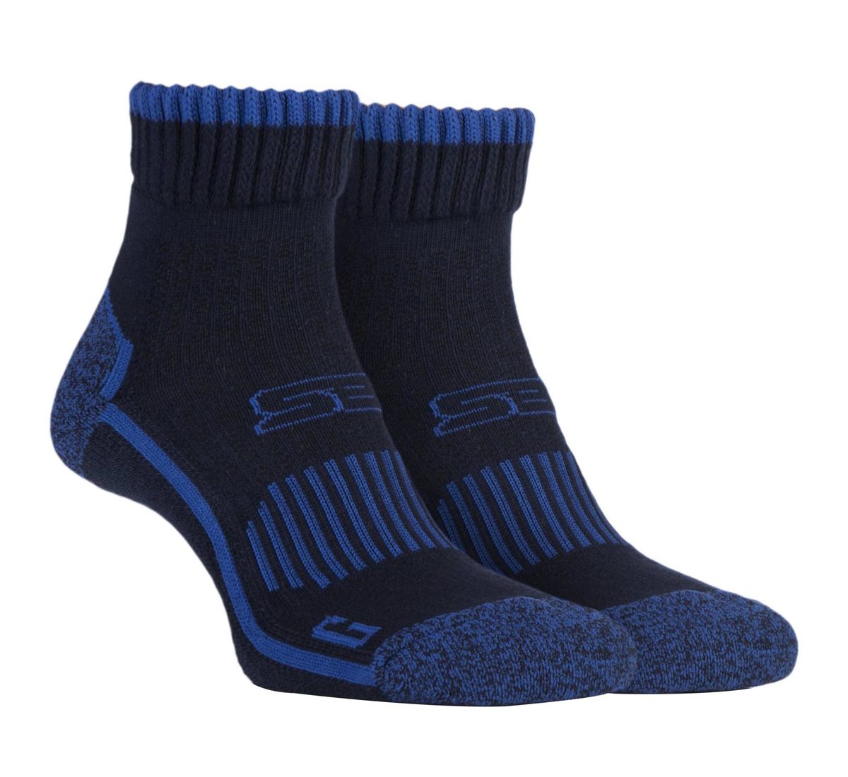 Storm Bloc Herren Baumwolle reichen hohe Knöchel Länge Wandern Trekking Socken