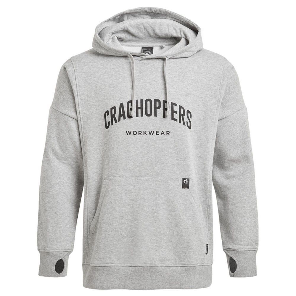 Craghoppers - "Workwear Oulston" Kapuzenpullover für Herren (Weiches Grau meliert)