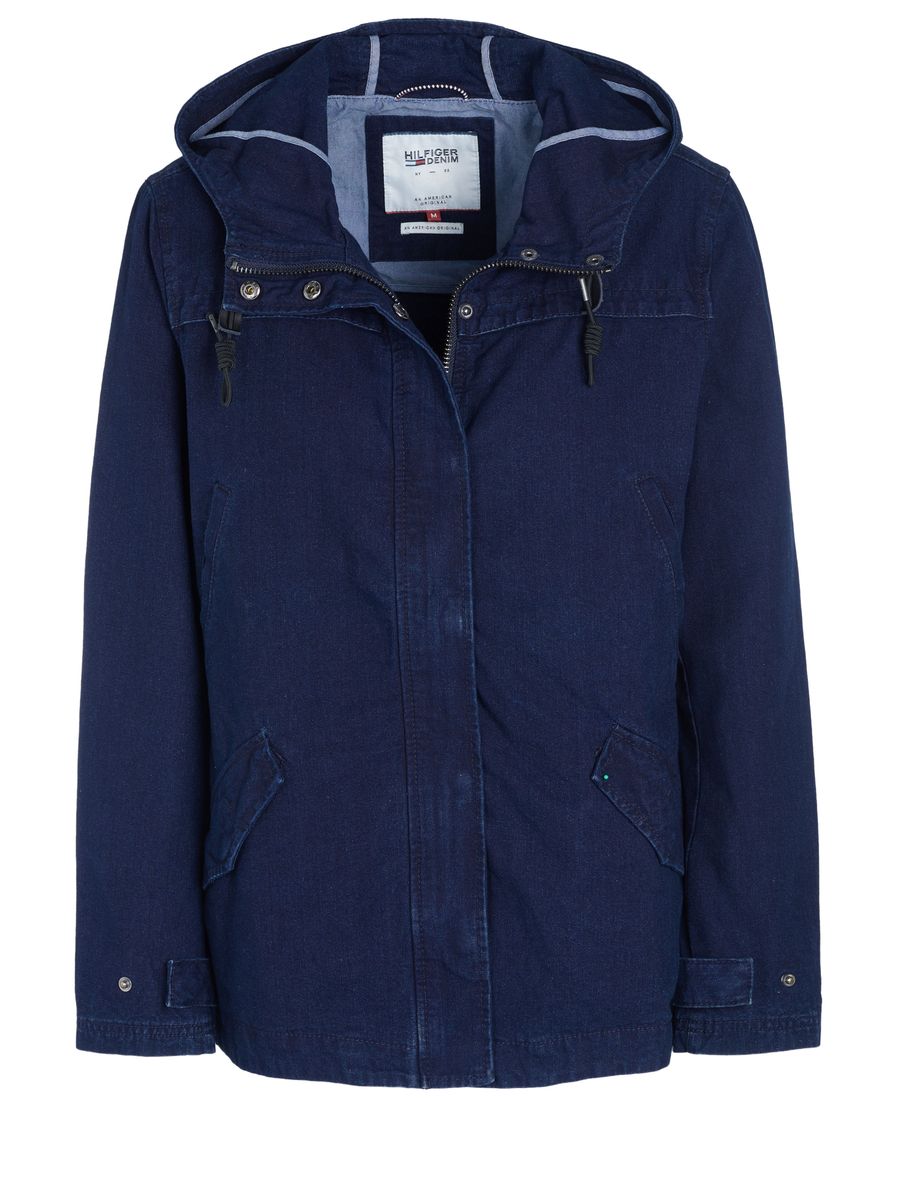 Baumwoll-Parka mit Kapuze