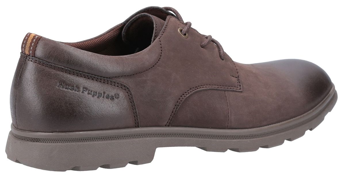 Klassische Derby-Schuhe aus Nubukleder