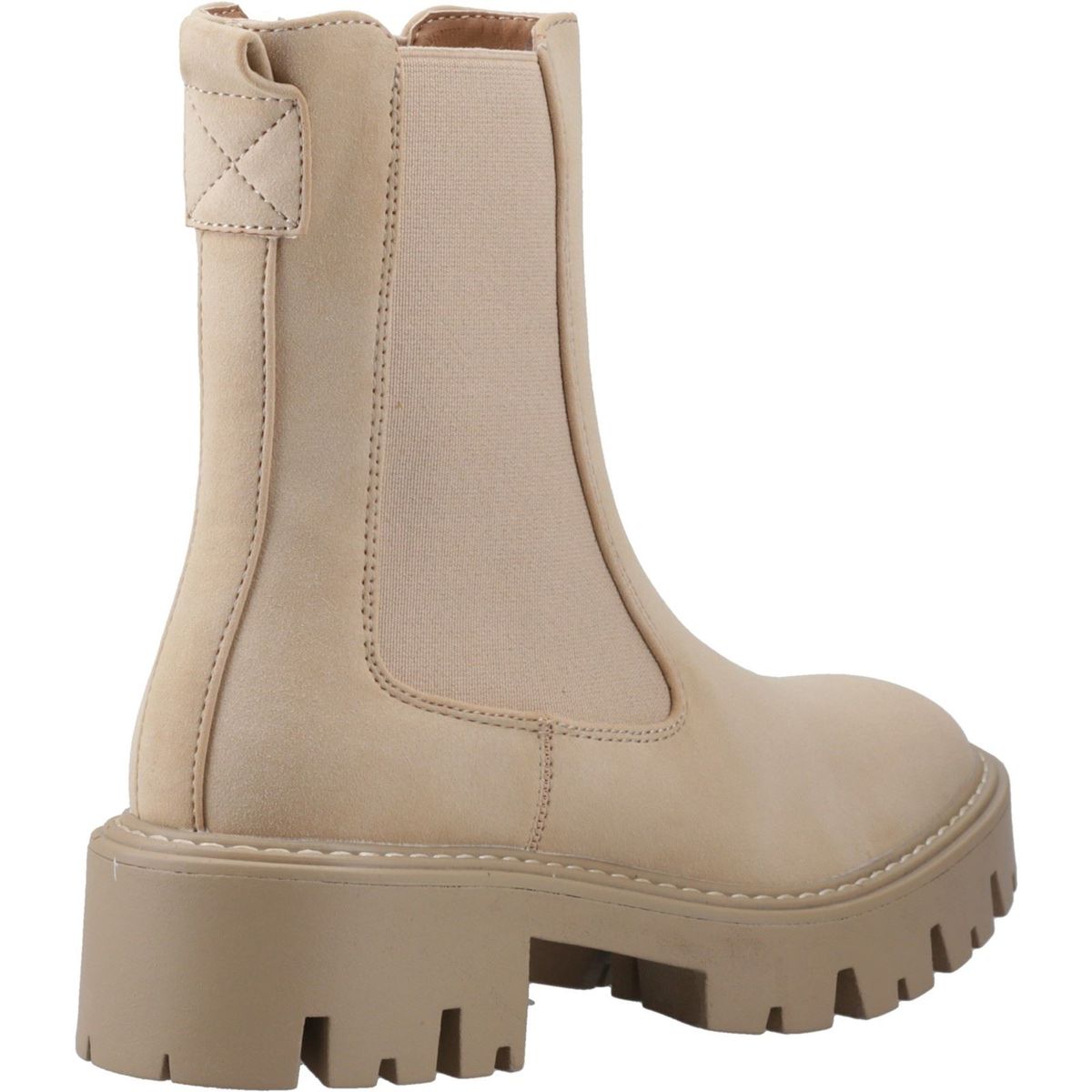 Chelsea-Boots mit klobiger Profilsohle