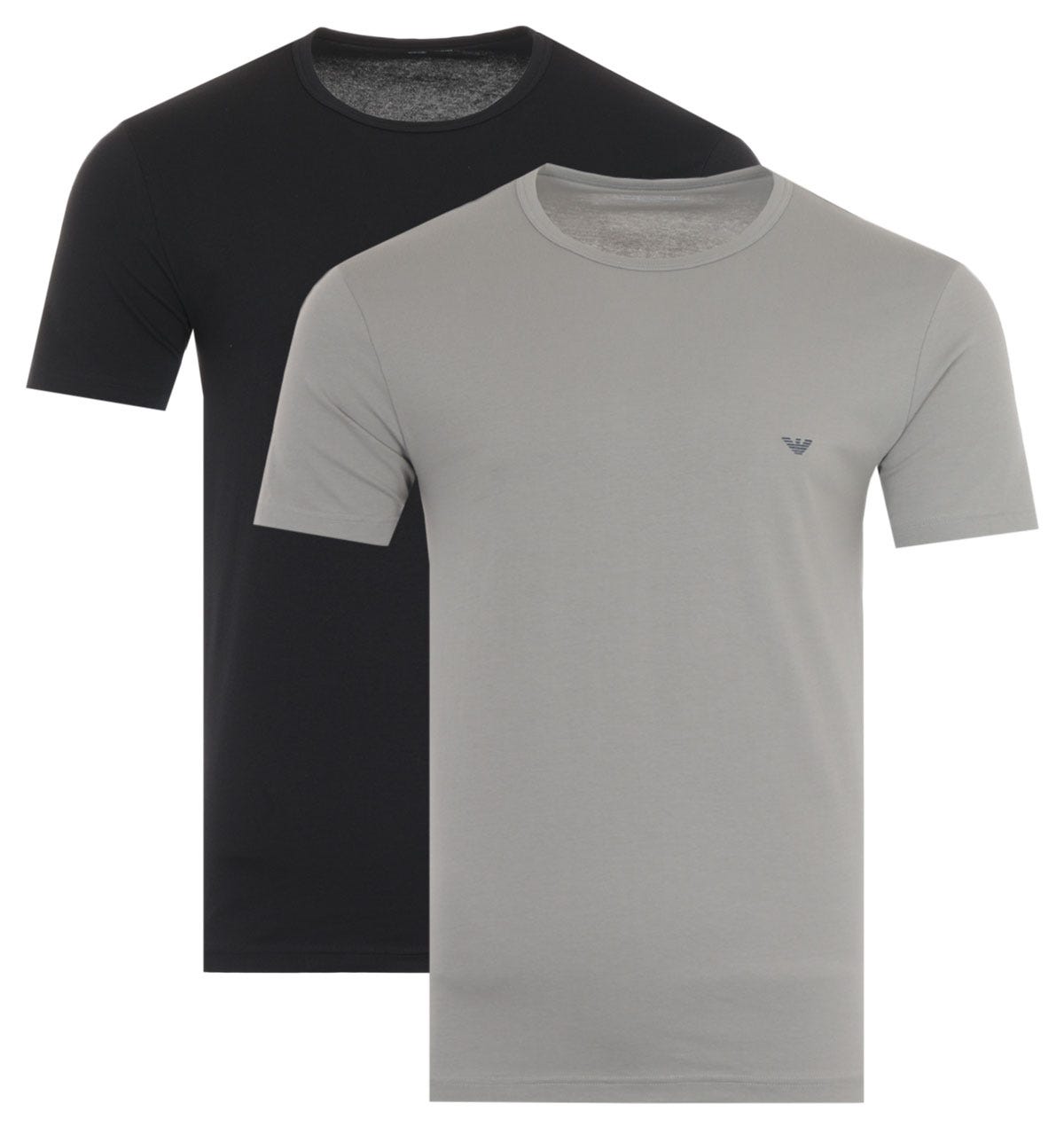 Essentielles T-Shirt Set mit Rundhalsausschnitt
