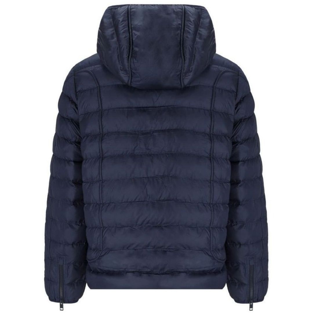 Wattierte Steppjacke mit Kapuze