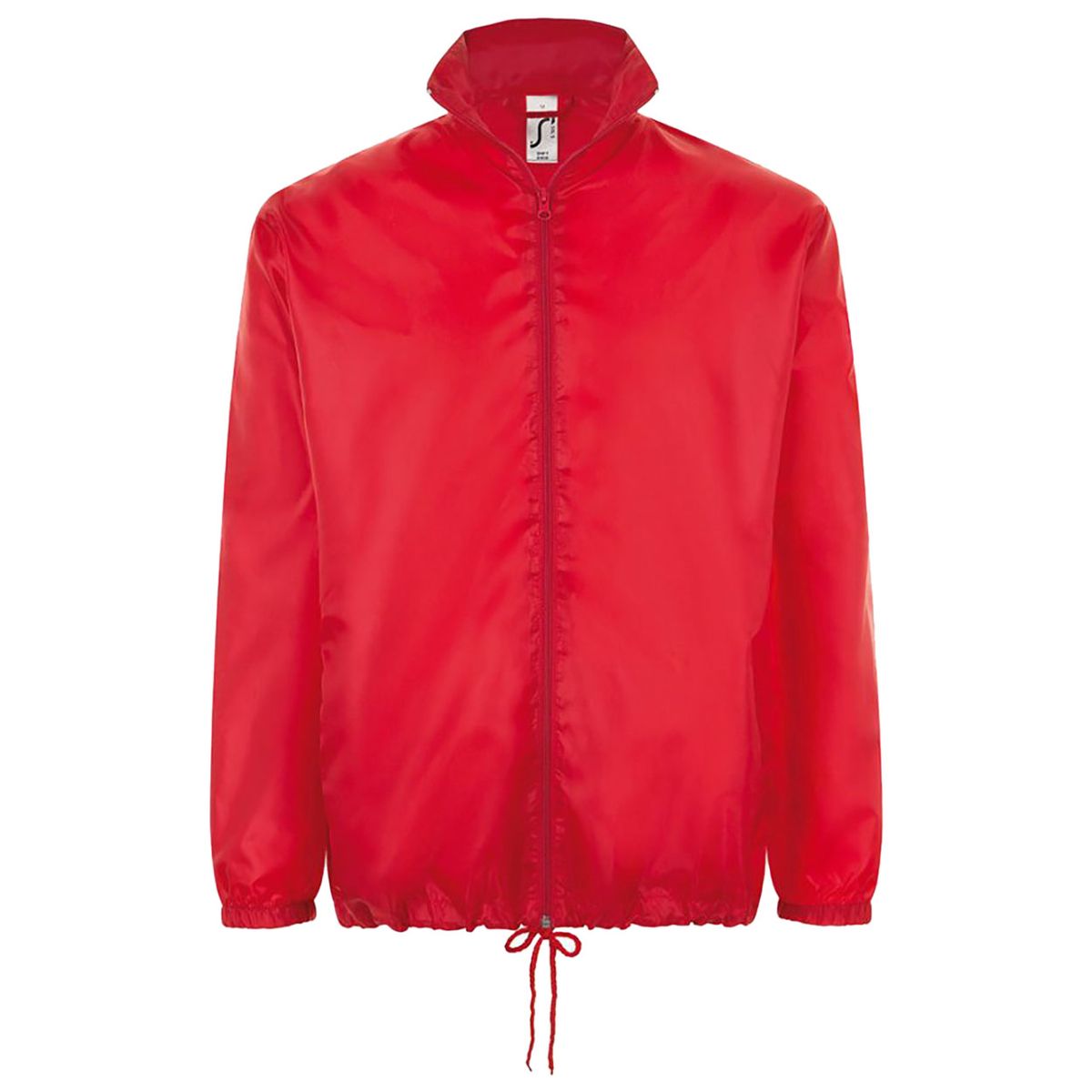 Rote Leichte Windjacke