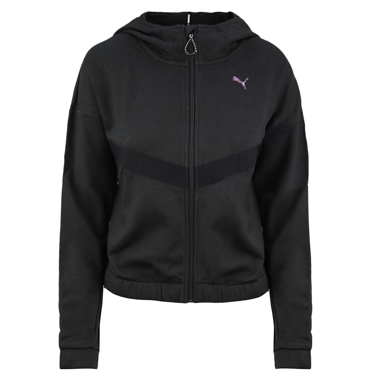 Sportlicher Hoodie mit Reißverschluss und Logo