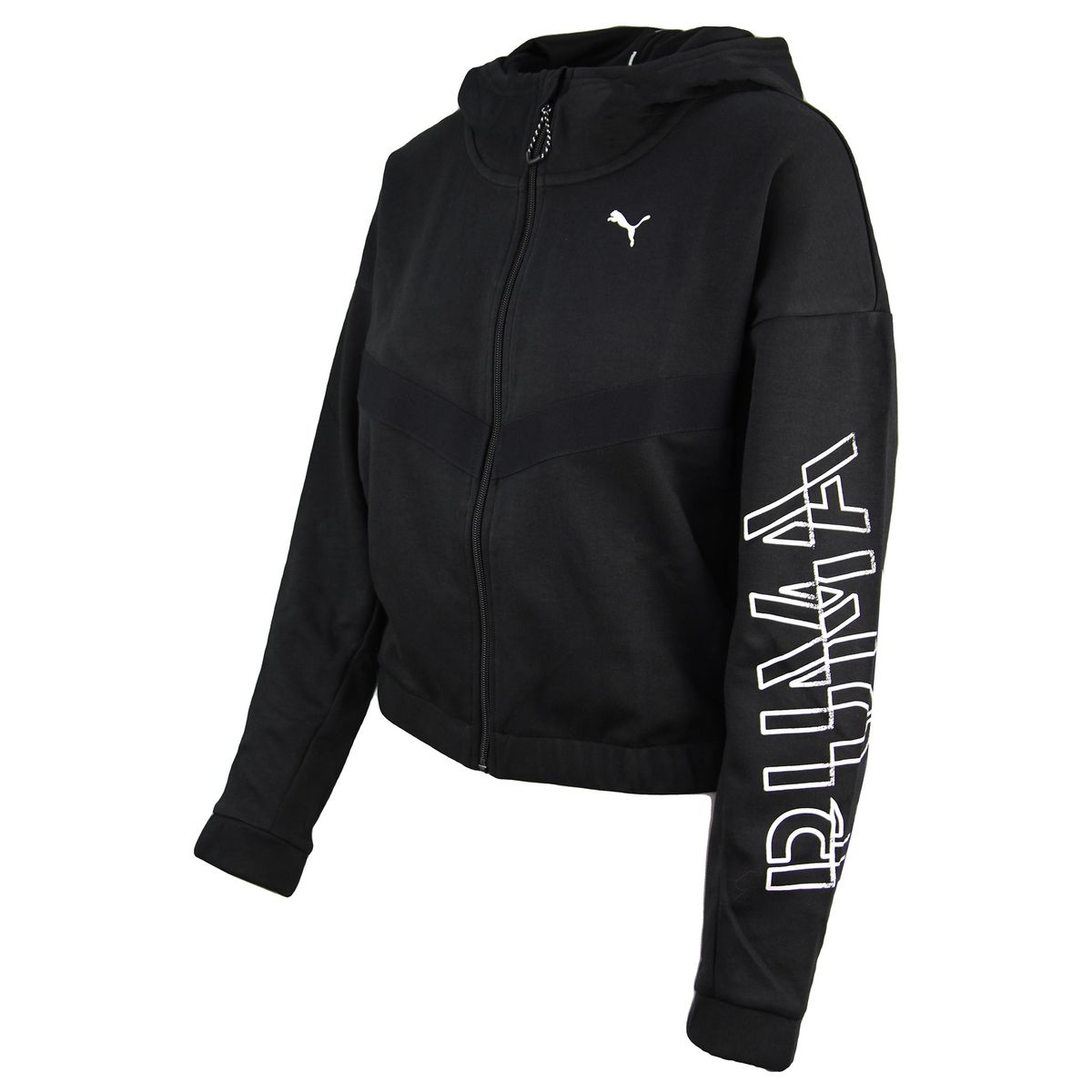 Sportlicher Hoodie mit Reißverschluss und Logo