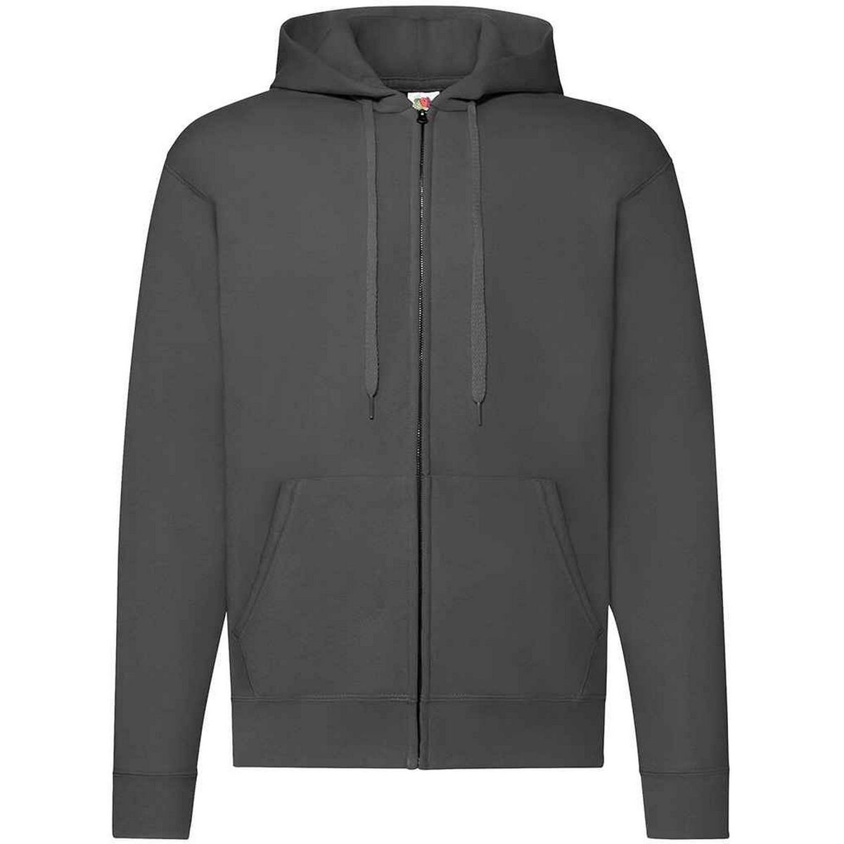 Klassischer Herren-Kapuzenpullover mit Reißverschluss