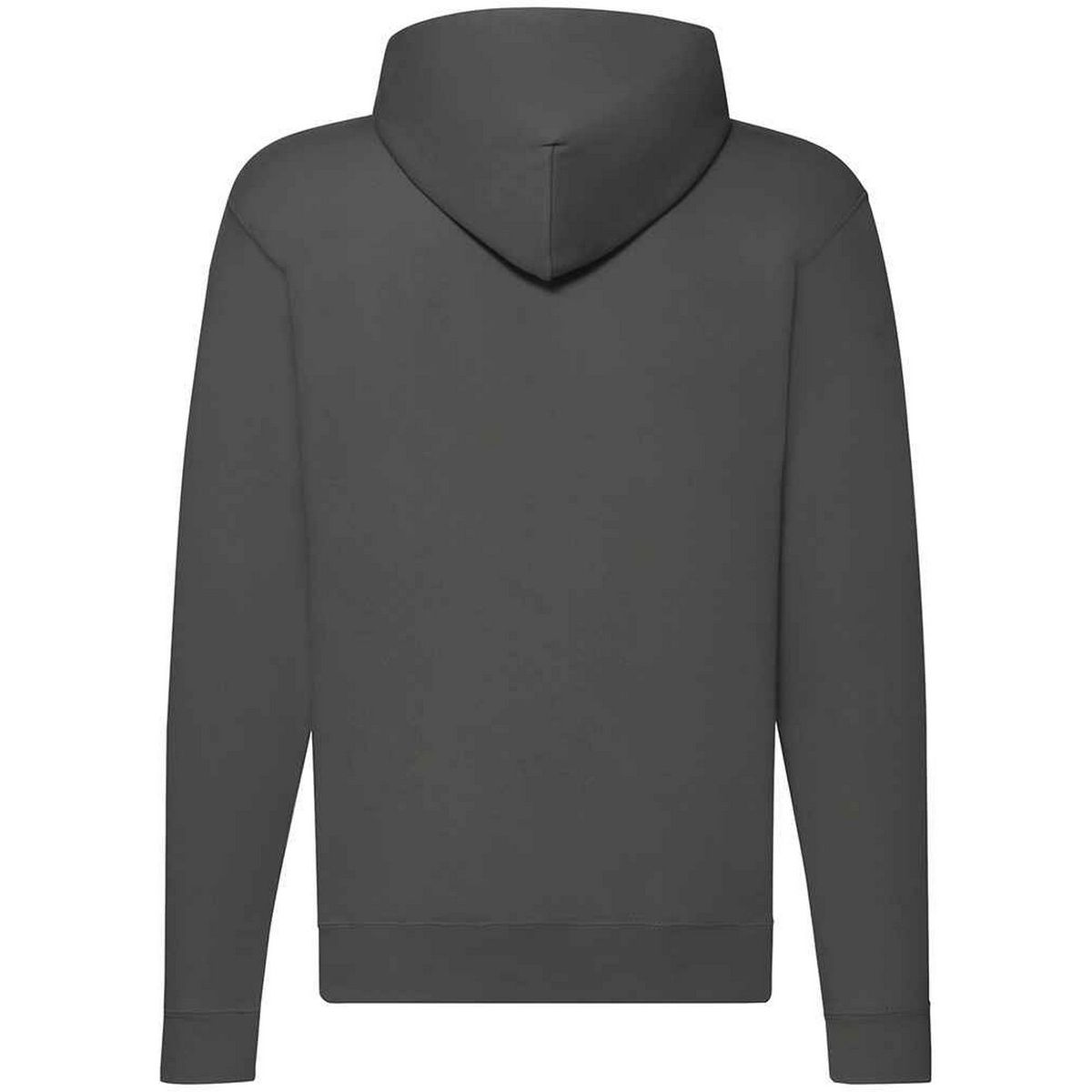 Klassischer Kapuzenpullover mit Reißverschluss