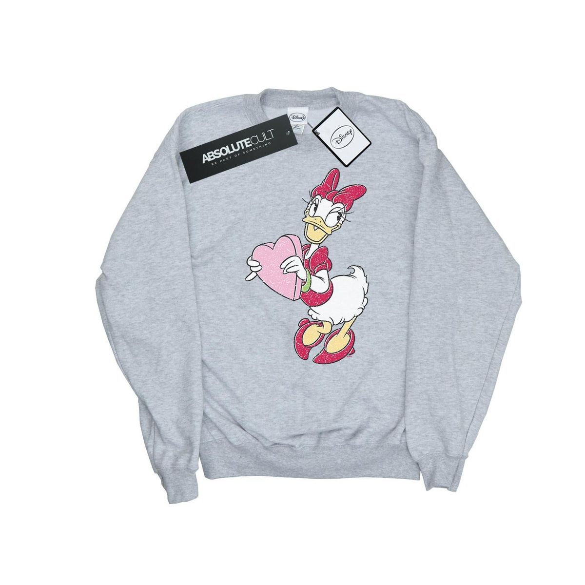 Daisy Duck Sweatshirt mit Herz
