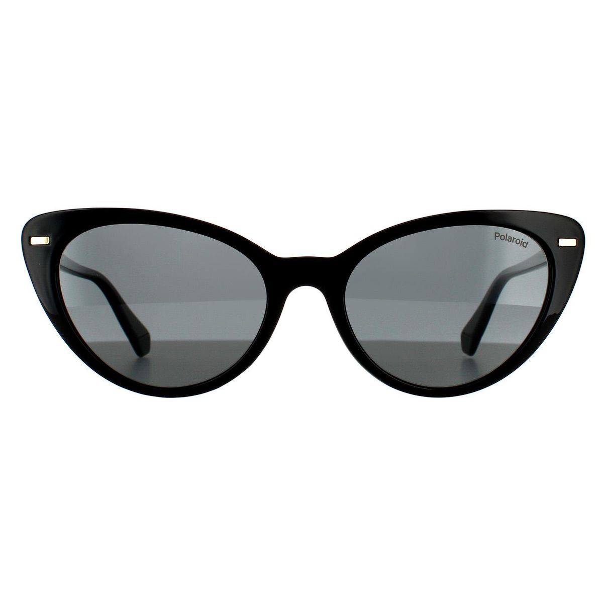 Schwarze Cat-Eye Sonnenbrille mit Farbverlauf
