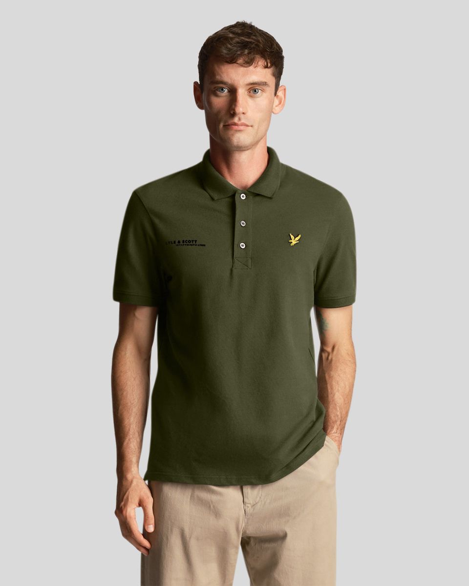 Herren Schlichtes Freizeit Polo Shirt