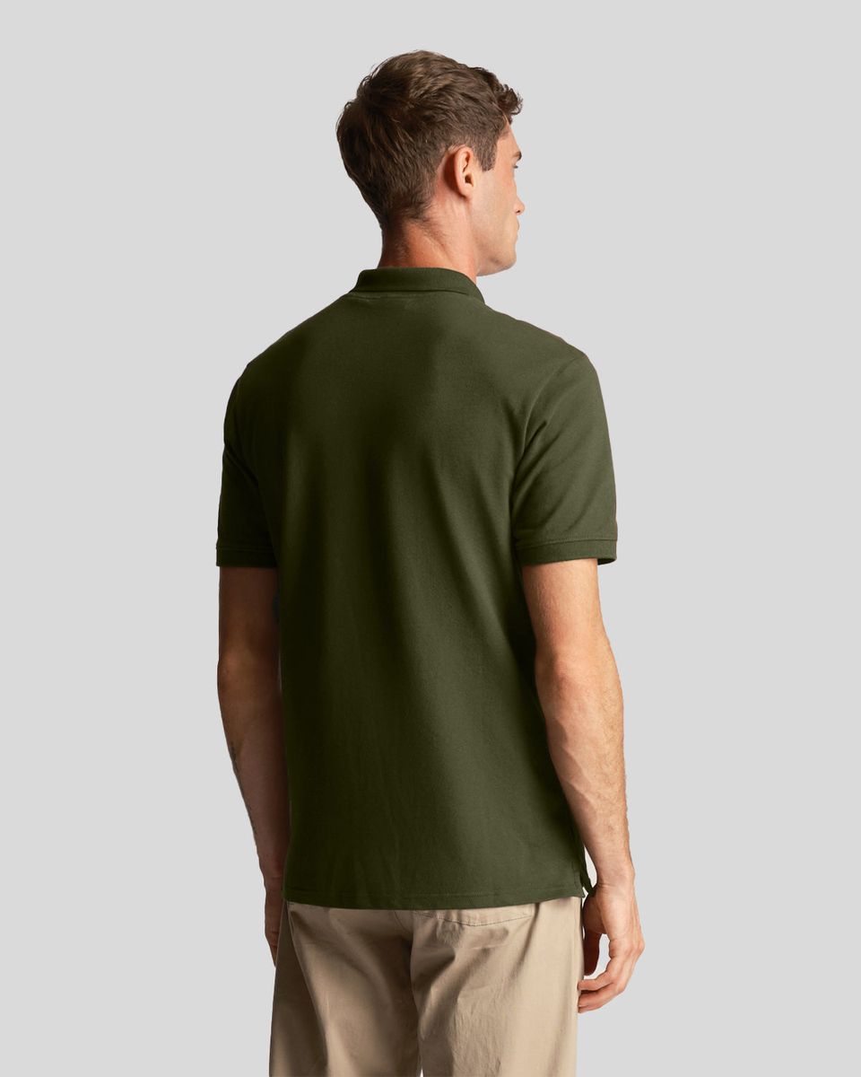 Klassisches Piqué-Poloshirt mit Koordinaten