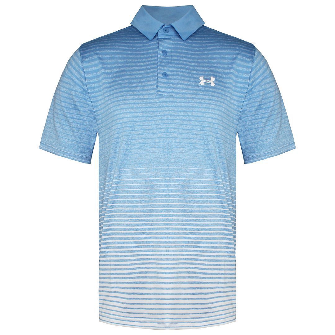Gestreiftes Performance Poloshirt