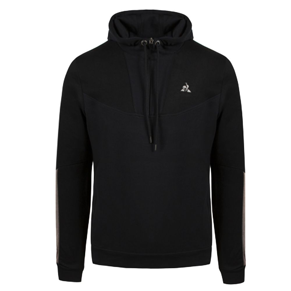 Herren Tech-Fleece-Hoodie in Schwarz
