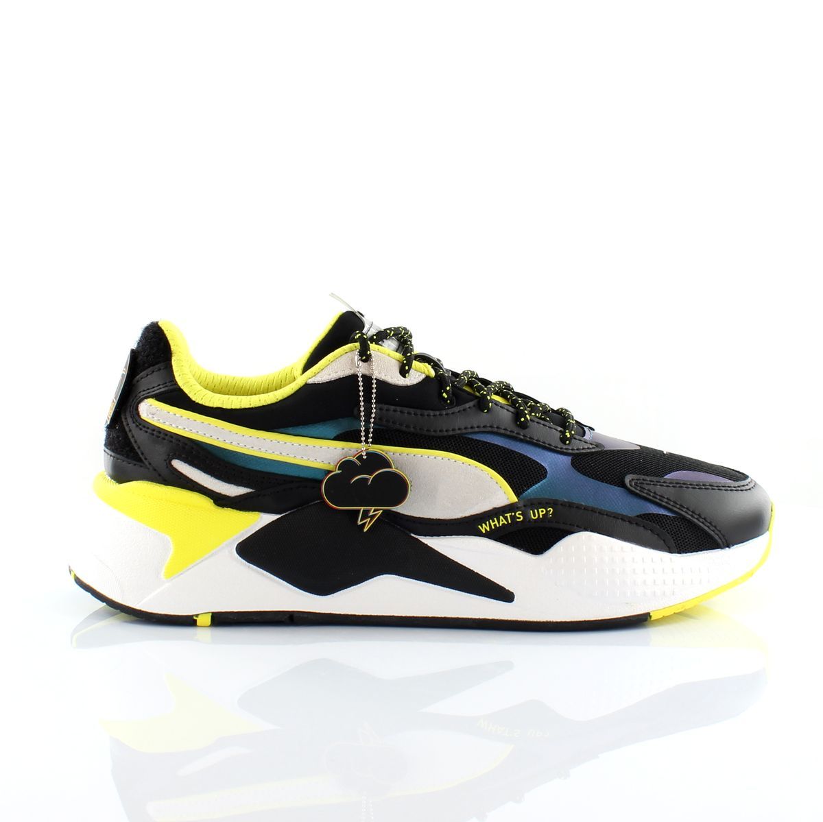 RS-X3 Emoji Schwarze Turnschuhe