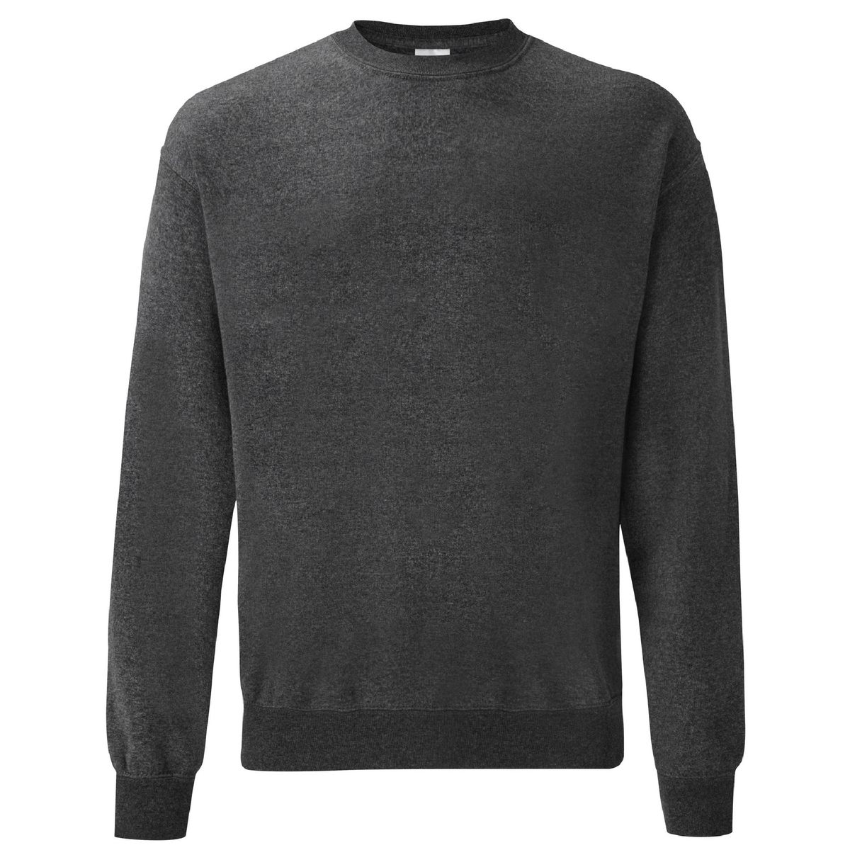 Klassisches Rundhals-Sweatshirt aus Baumwollmischung
