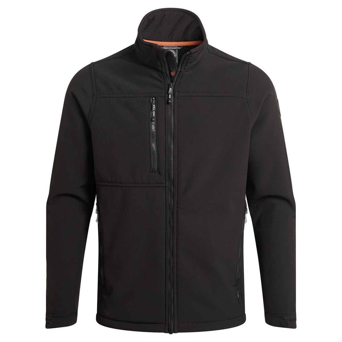 Craghoppers - "Whitby" Softshelljacke für Herren (Schwarz)