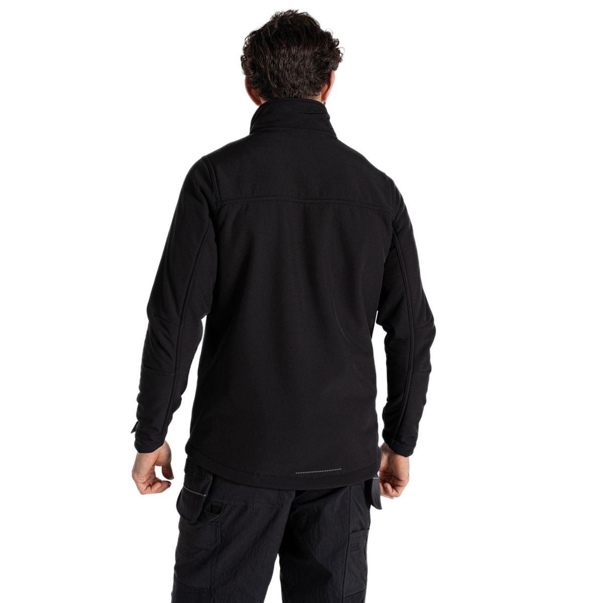 Technische Softshelljacke mit Fleece-Futter