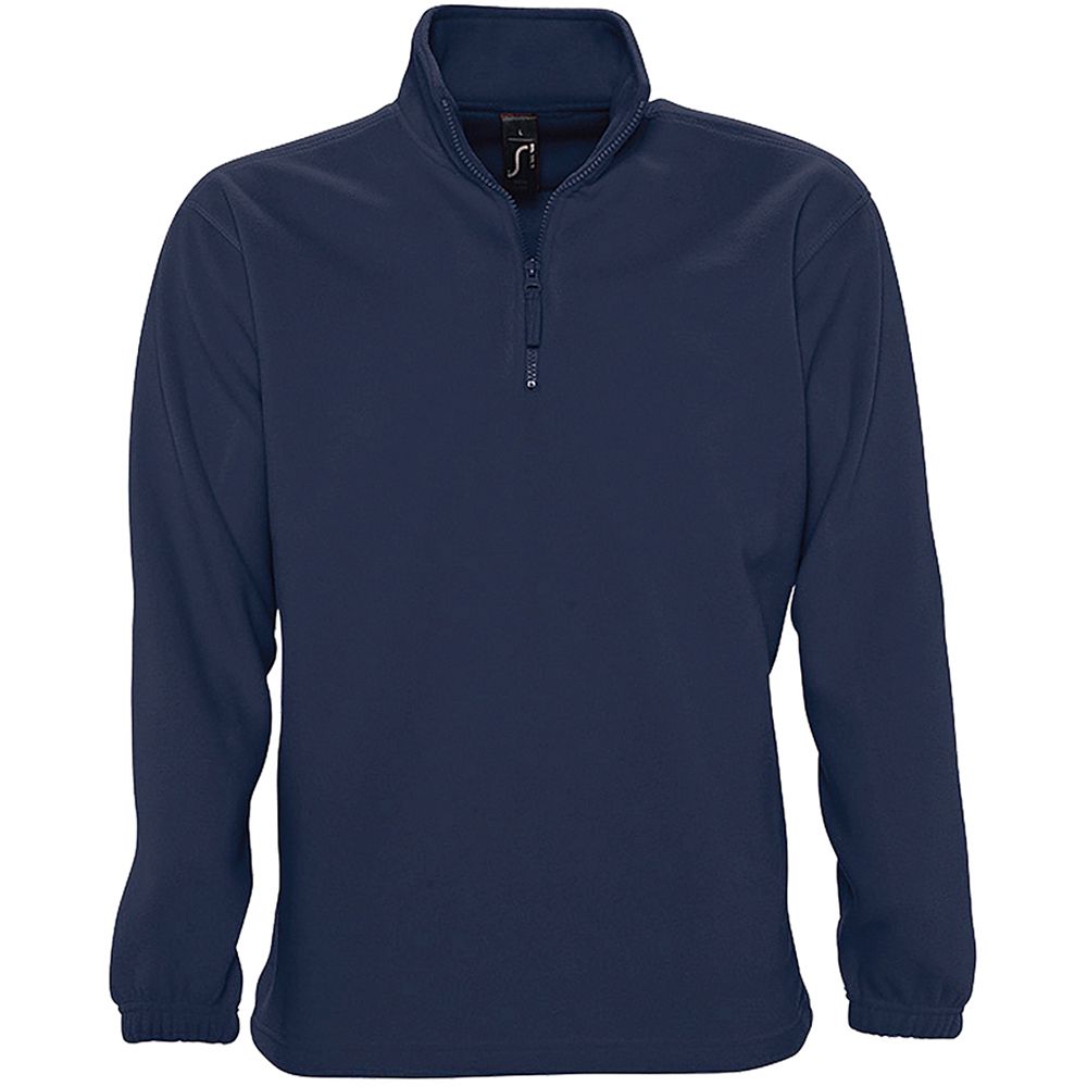 Herren Fleece Pullover mit Viertelreißverschluss
