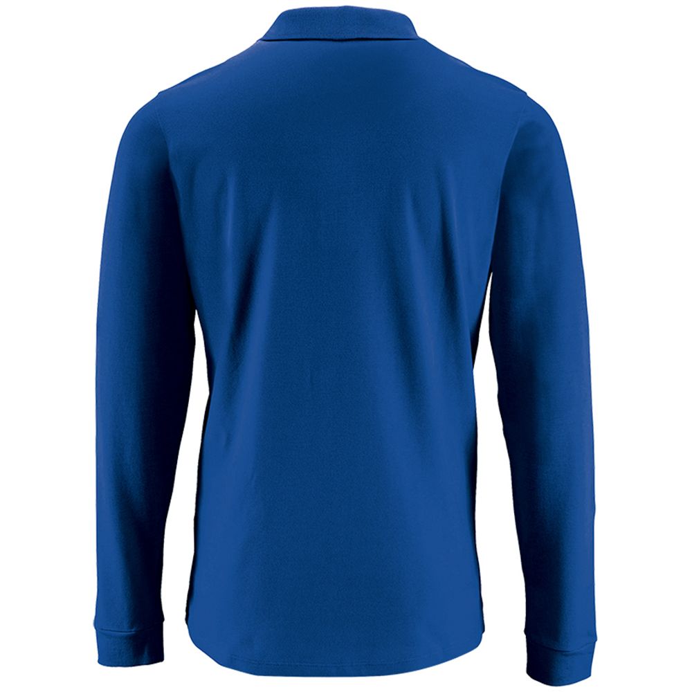 Langarm-Piqué-Poloshirt