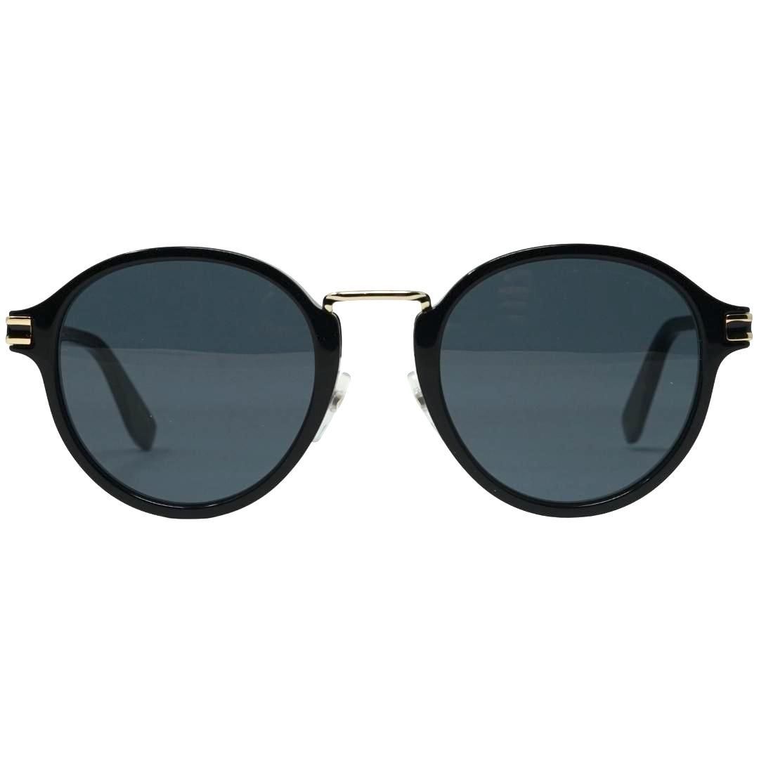 Klassische Sonnenbrille mit runden Gläsern