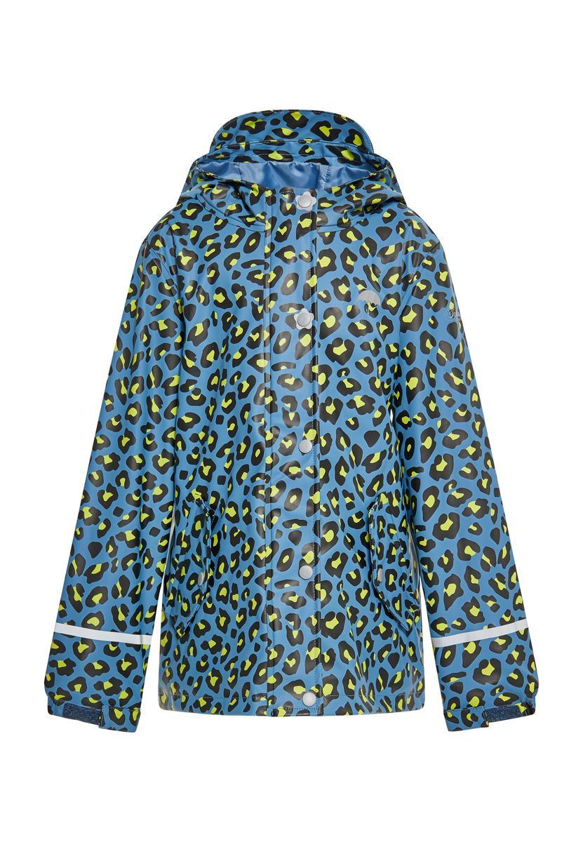 Regenjacke für Kinder mit Leopardenmuster