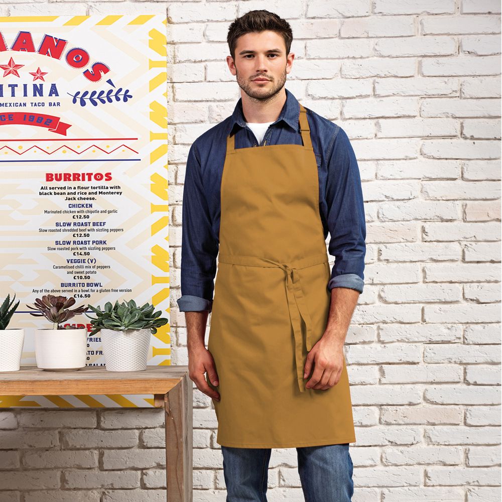 Klassische Strapazierfähige Twill Latzschürze