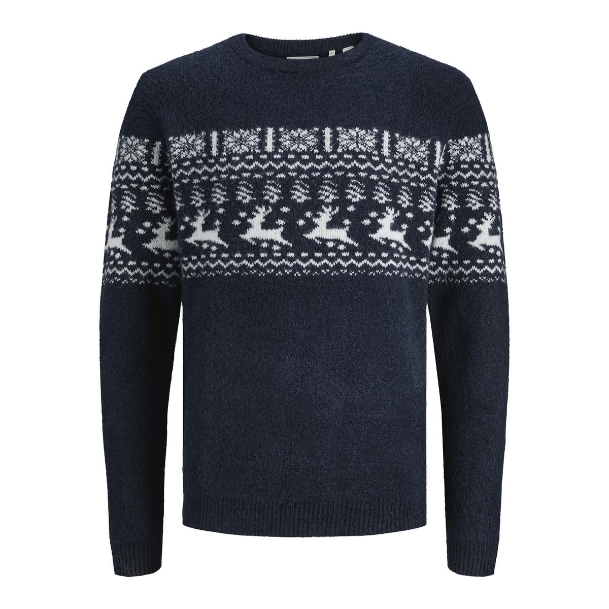 Strickpullover mit nordischem Muster