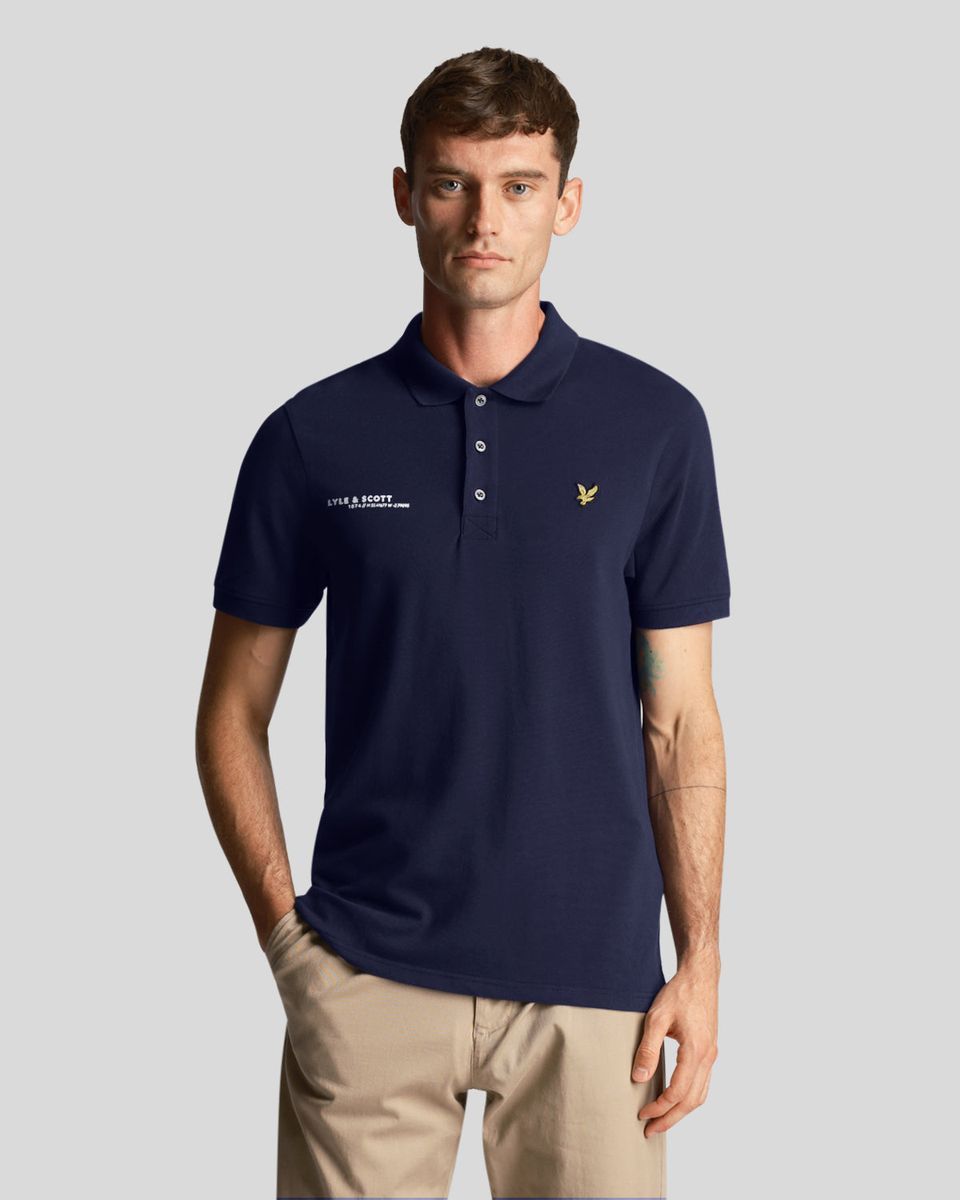 Herren Baumwoll-Poloshirt mit klassischer Passform