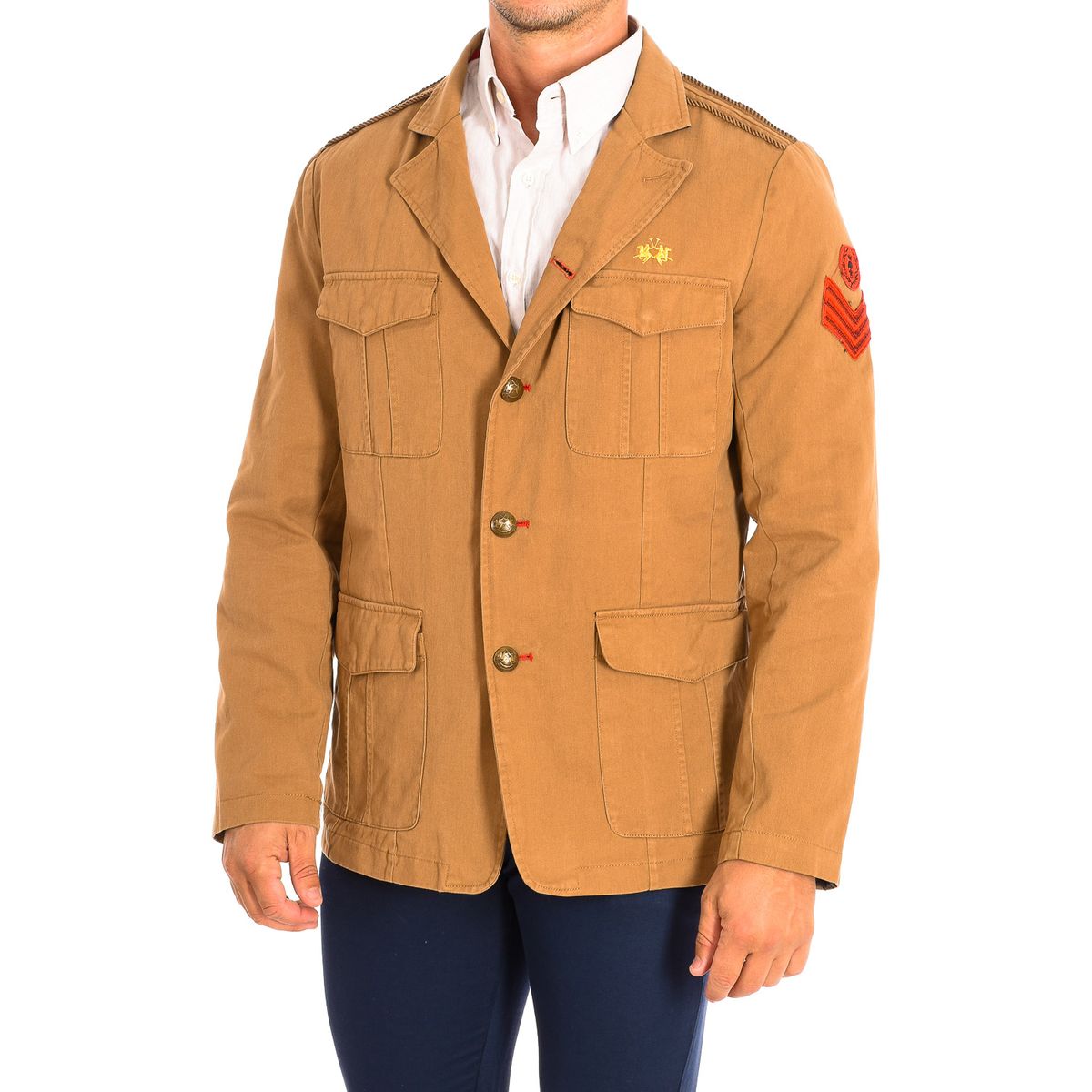 Herren Baumwolljacke in regulärer Passform