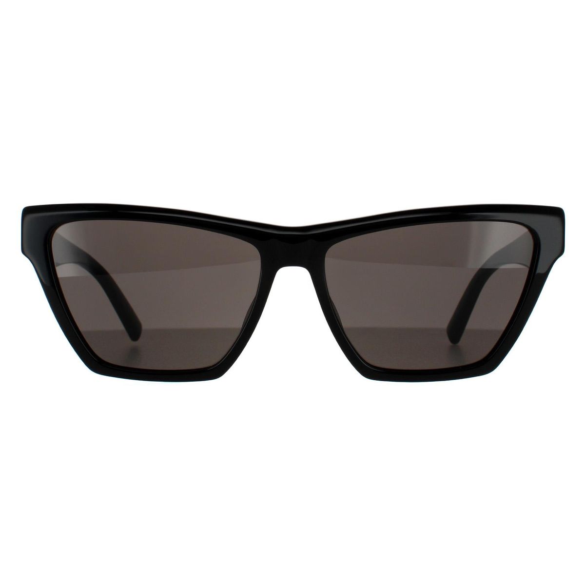 Schwarze Cat-Eye-Sonnenbrille
