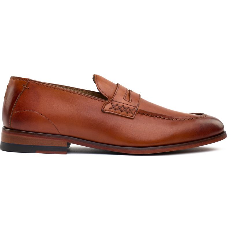 Klassischer Herren Penny Loafer aus Leder