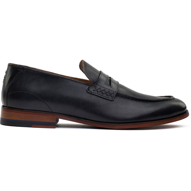 Klassischer Herren Penny Loafer aus Leder
