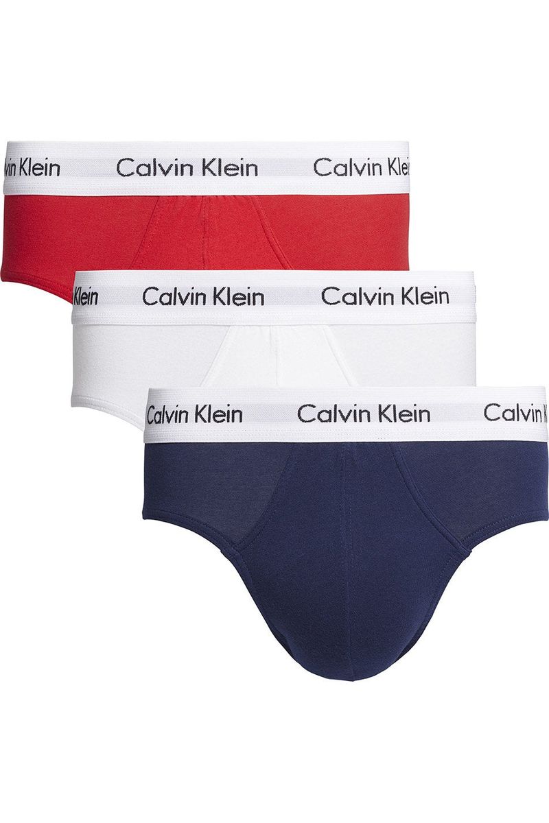 Klassische Herren Baumwoll Slips 3er-Pack