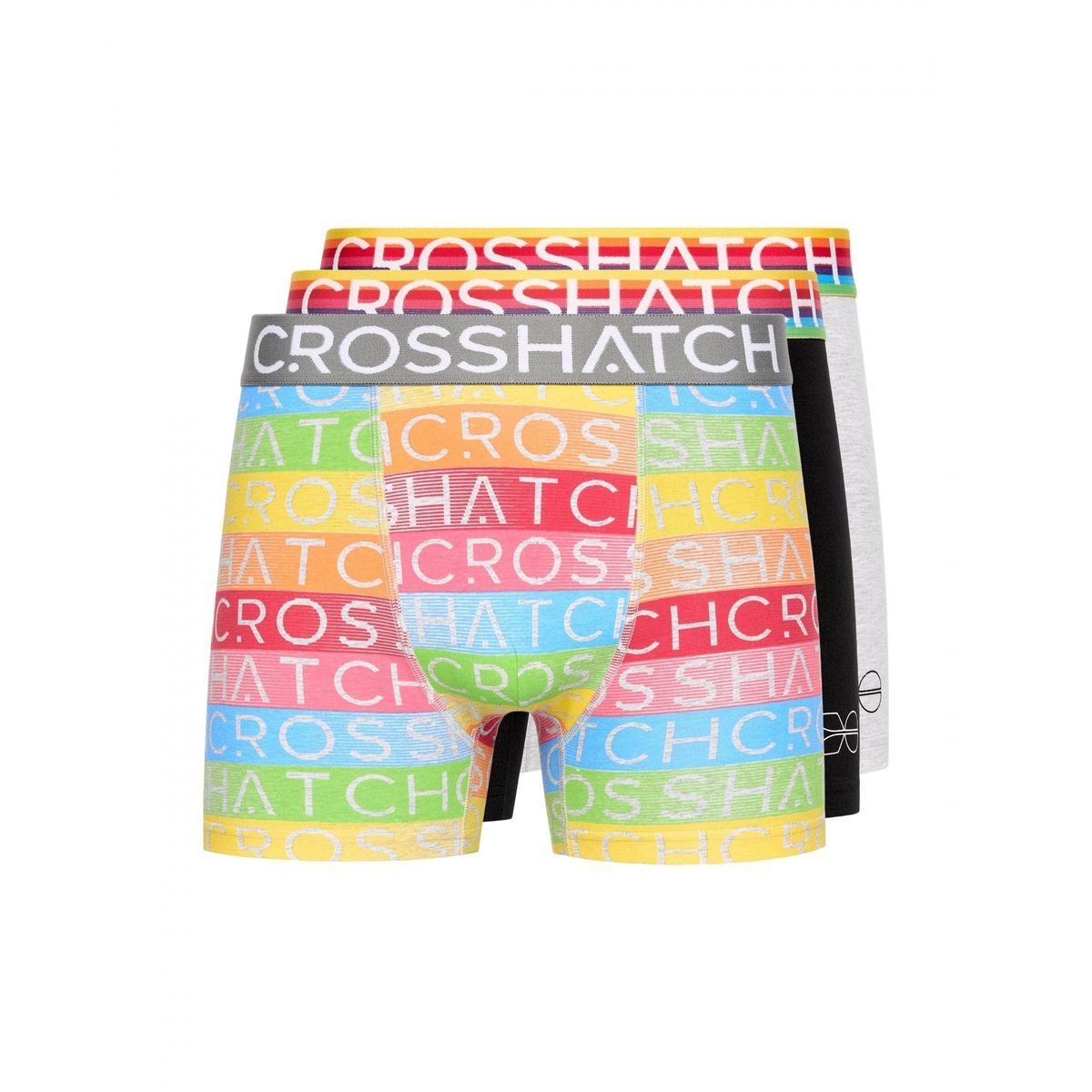 Bunte Herren Boxershorts 3er-Pack