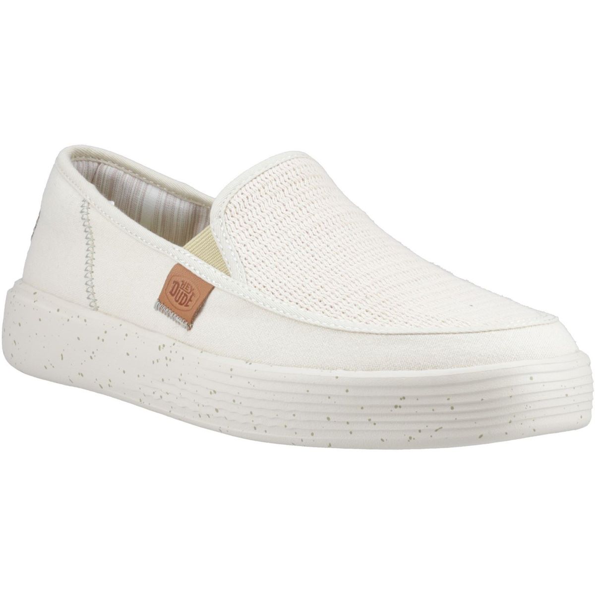 HEYDUDE Sunapee Küstenlinie Baumwollmischung Herren Knochen Loafers