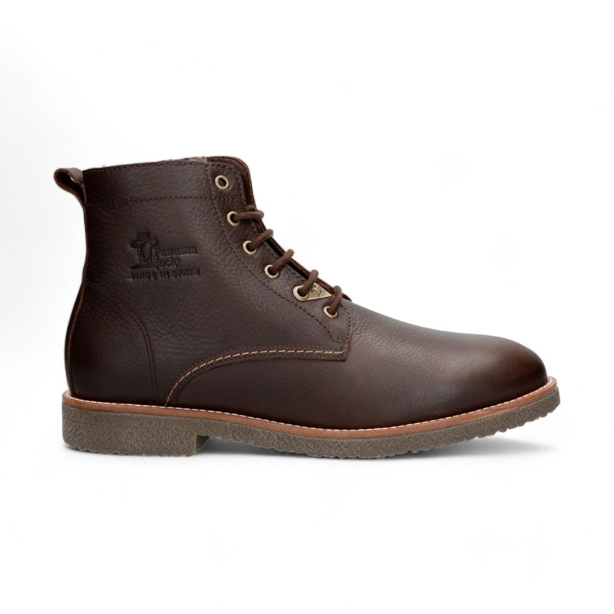 Braune Herren-Lederstiefeletten