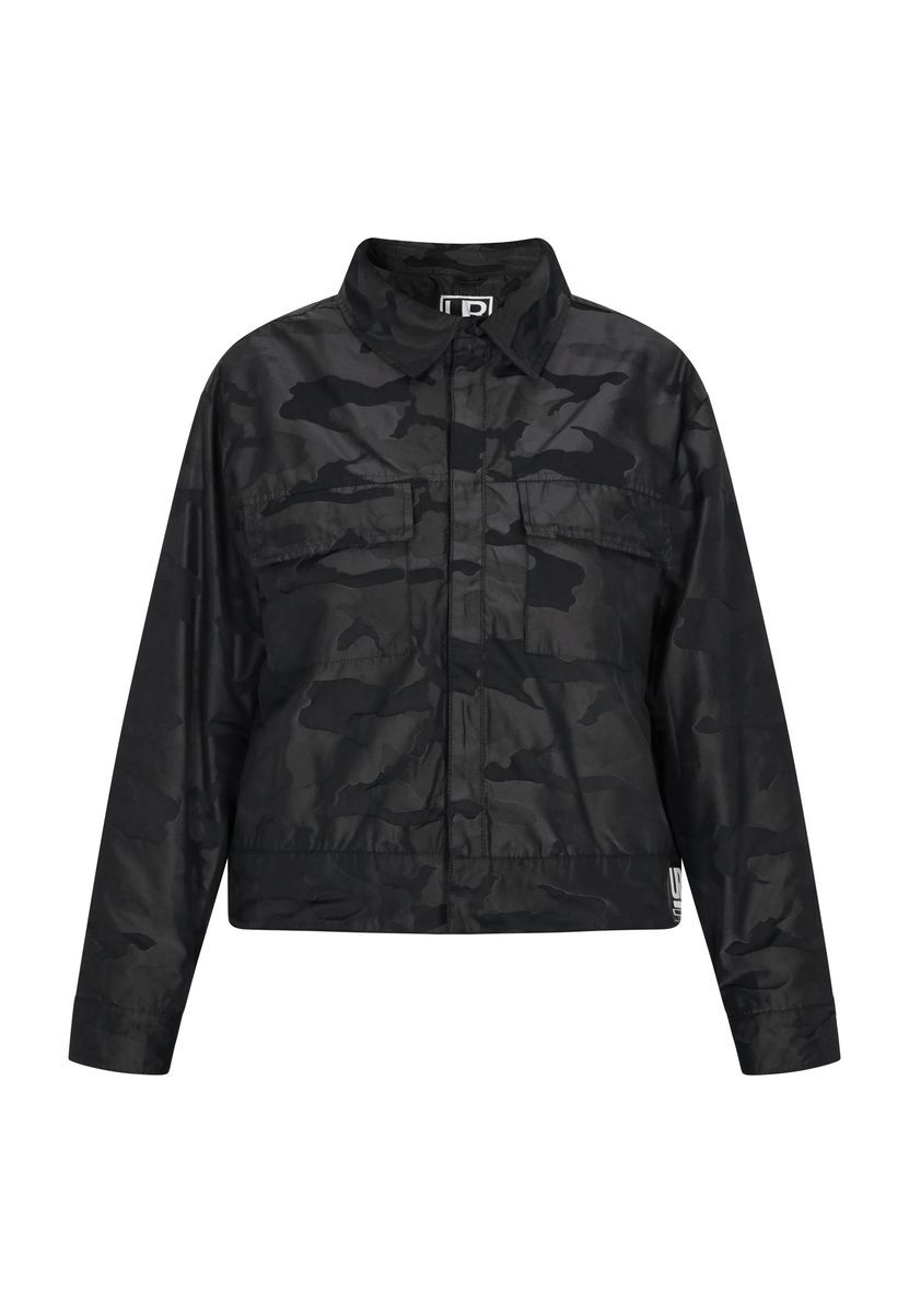 Damen Blouson Jacke mit Camouflage-Muster