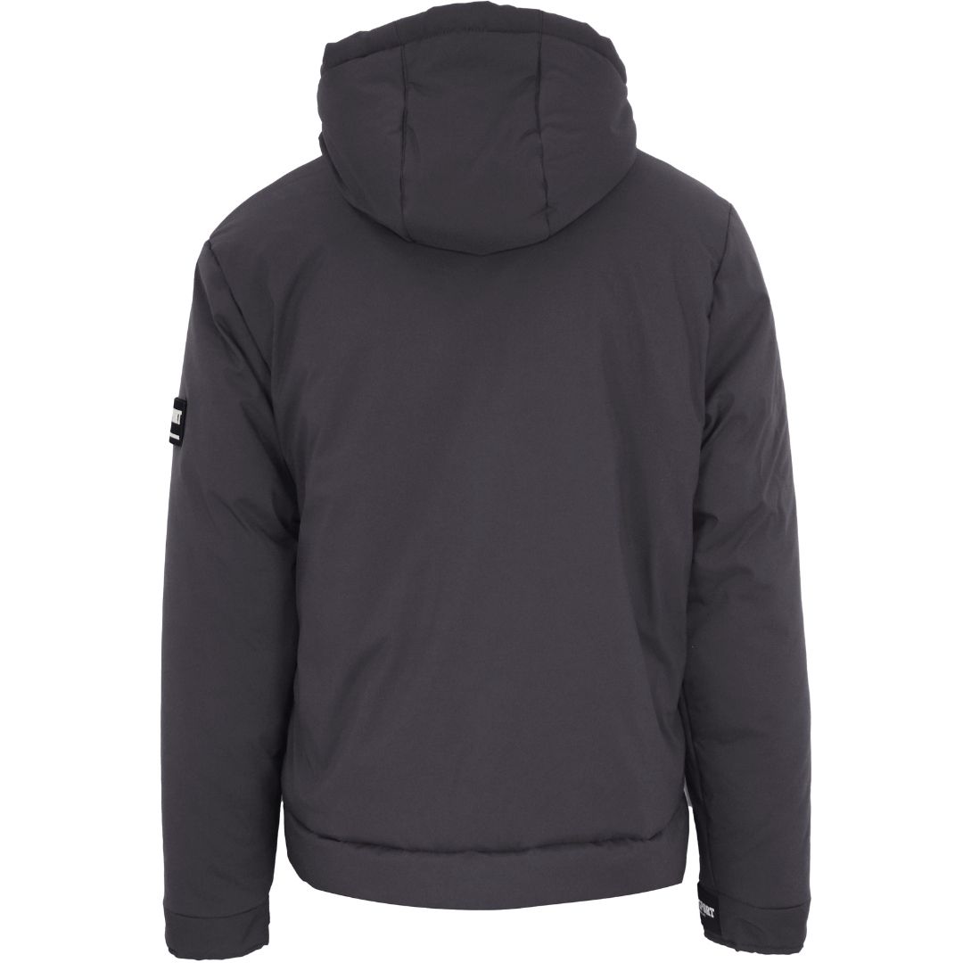 Sportliche wattierte Kapuzenjacke