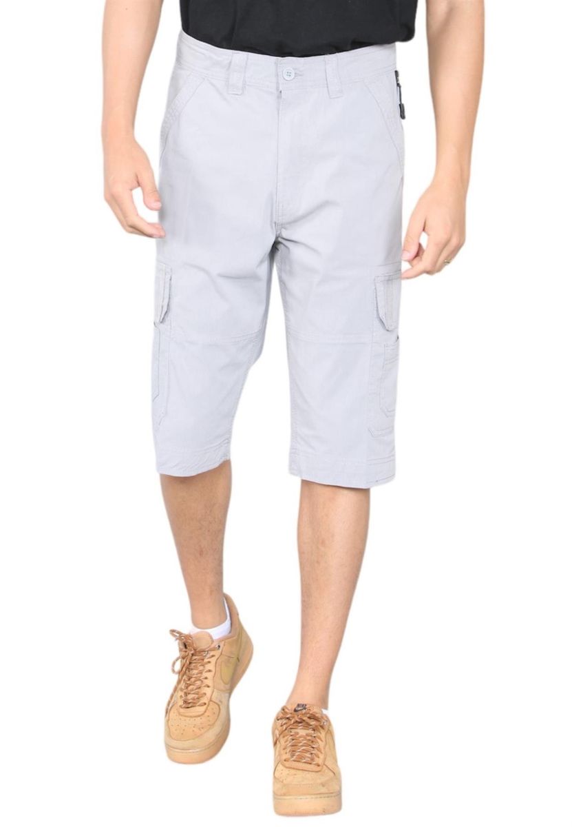 Herren Relaxed-Fit Cargo Capri Shorts