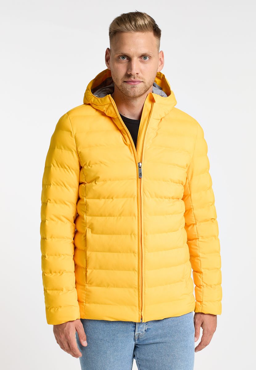 Sportliche gesteppte Kapuzenjacke