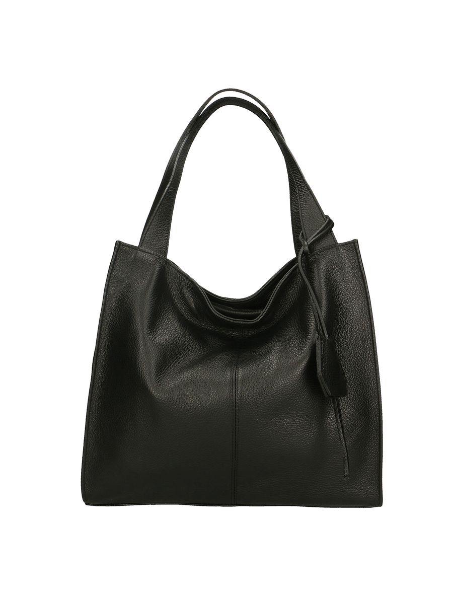 Elegante Ledertasche im Hobo-Stil