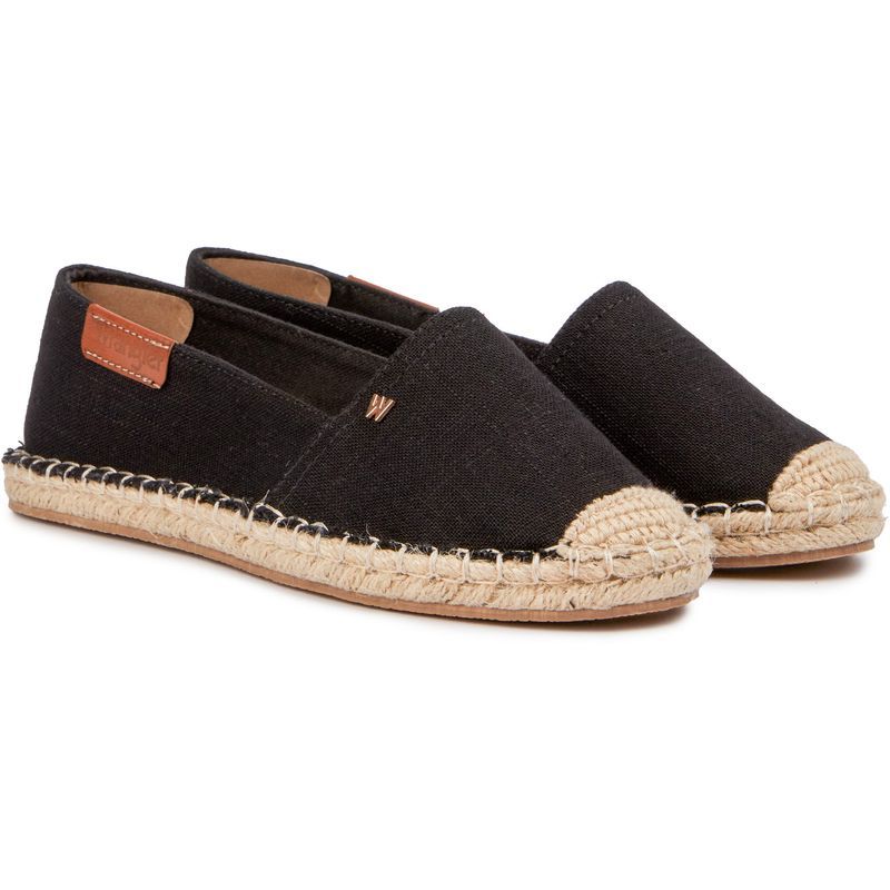 Klassische Espadrilles aus Textil