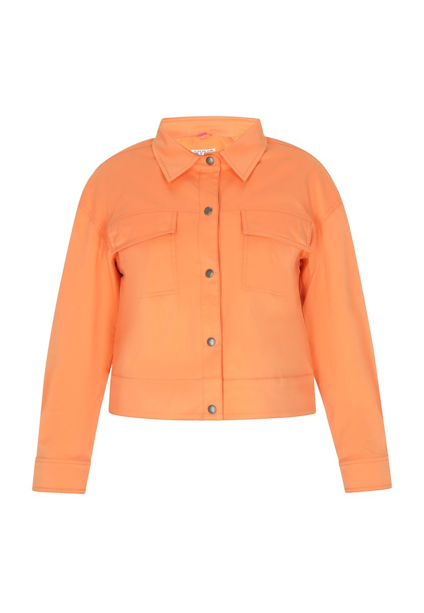 Kurze Blousonjacke mit Taschen