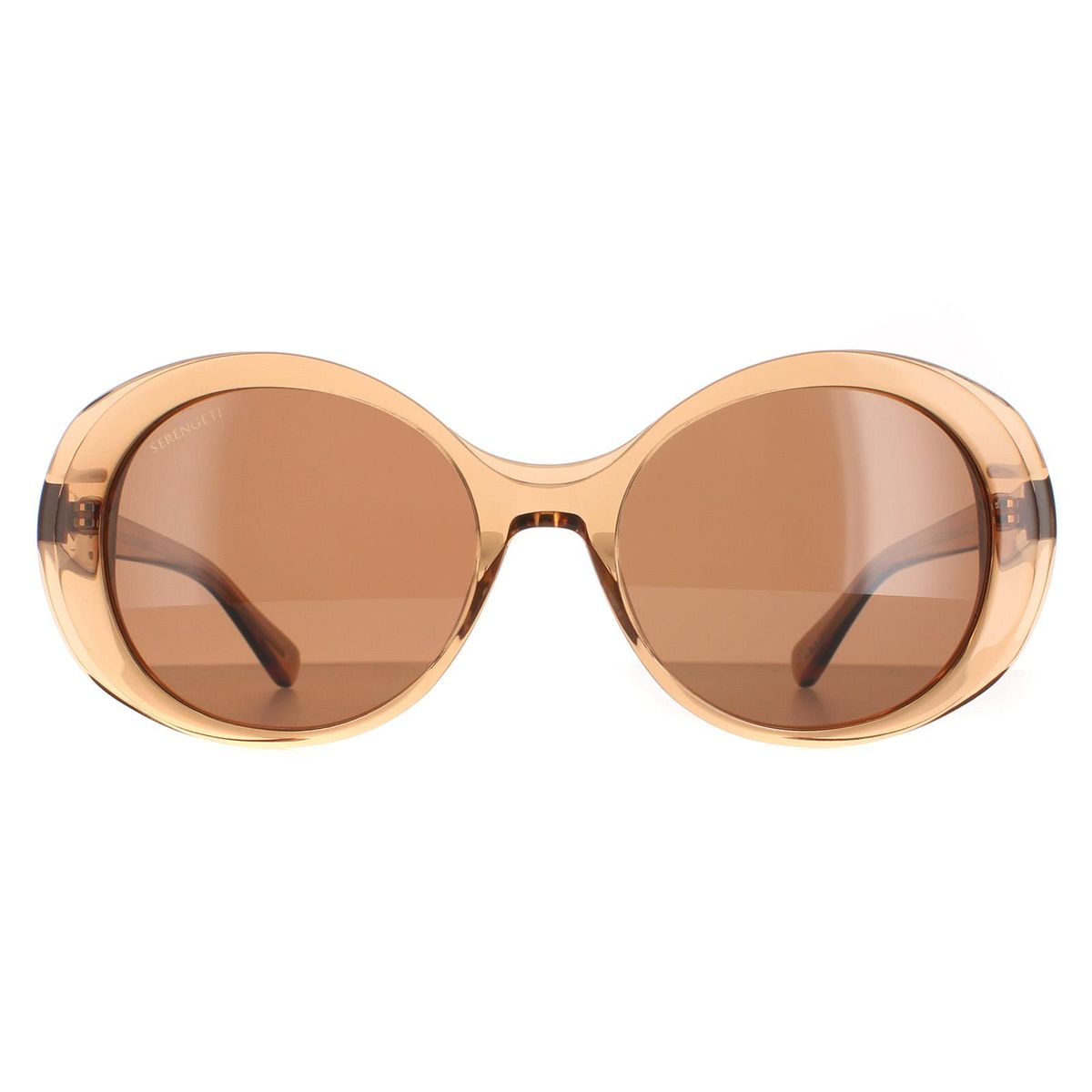 Runde Sonnenbrille mit Acetatrahmen