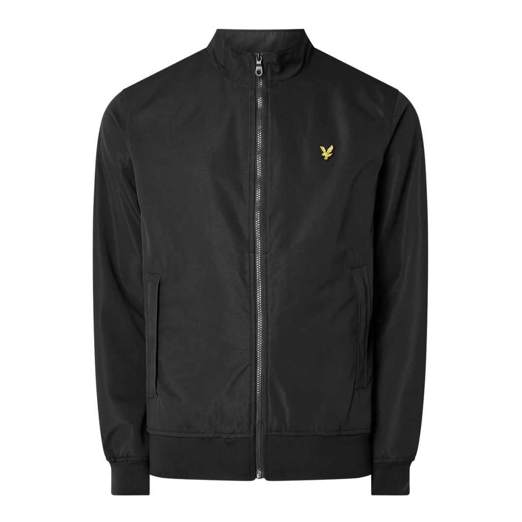 Klassische Jacke mit Trichterhals und Reißverschluss