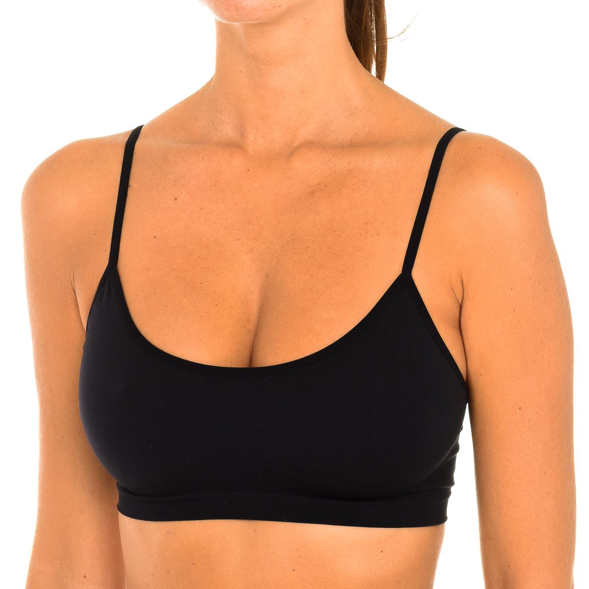 Nahtloses, weiches Bralette-Top